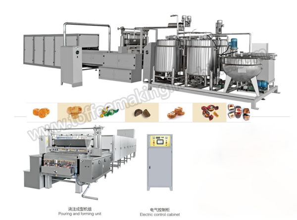 Automatic Depositing Toffee Candy Production Line